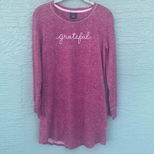 Laura Ashley Sz S Grateful Ribbed Nightgown